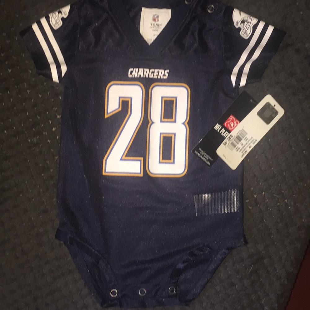 Chargers #28 Gordan Jersey oncie